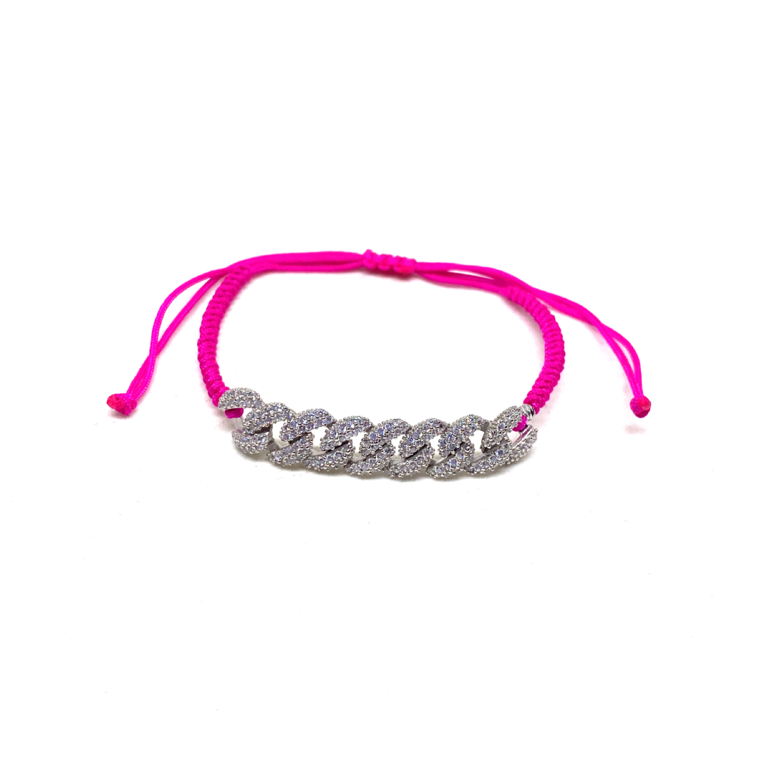 Gourmette Chain Knit Bracelet