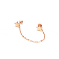 Chain Link Star Earrings