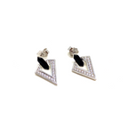 Onyx V Earrings