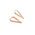 Large V Hoop Earrings