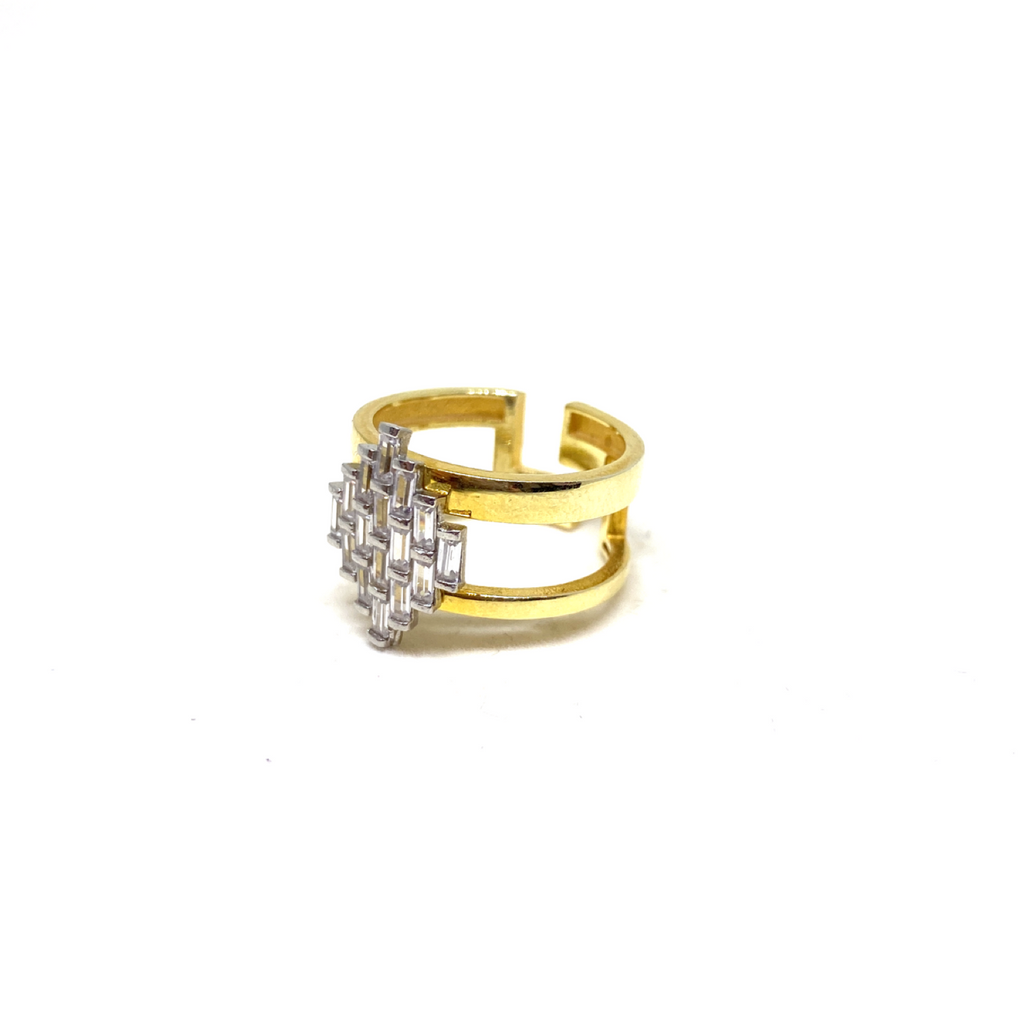 Tile Baguette Ring