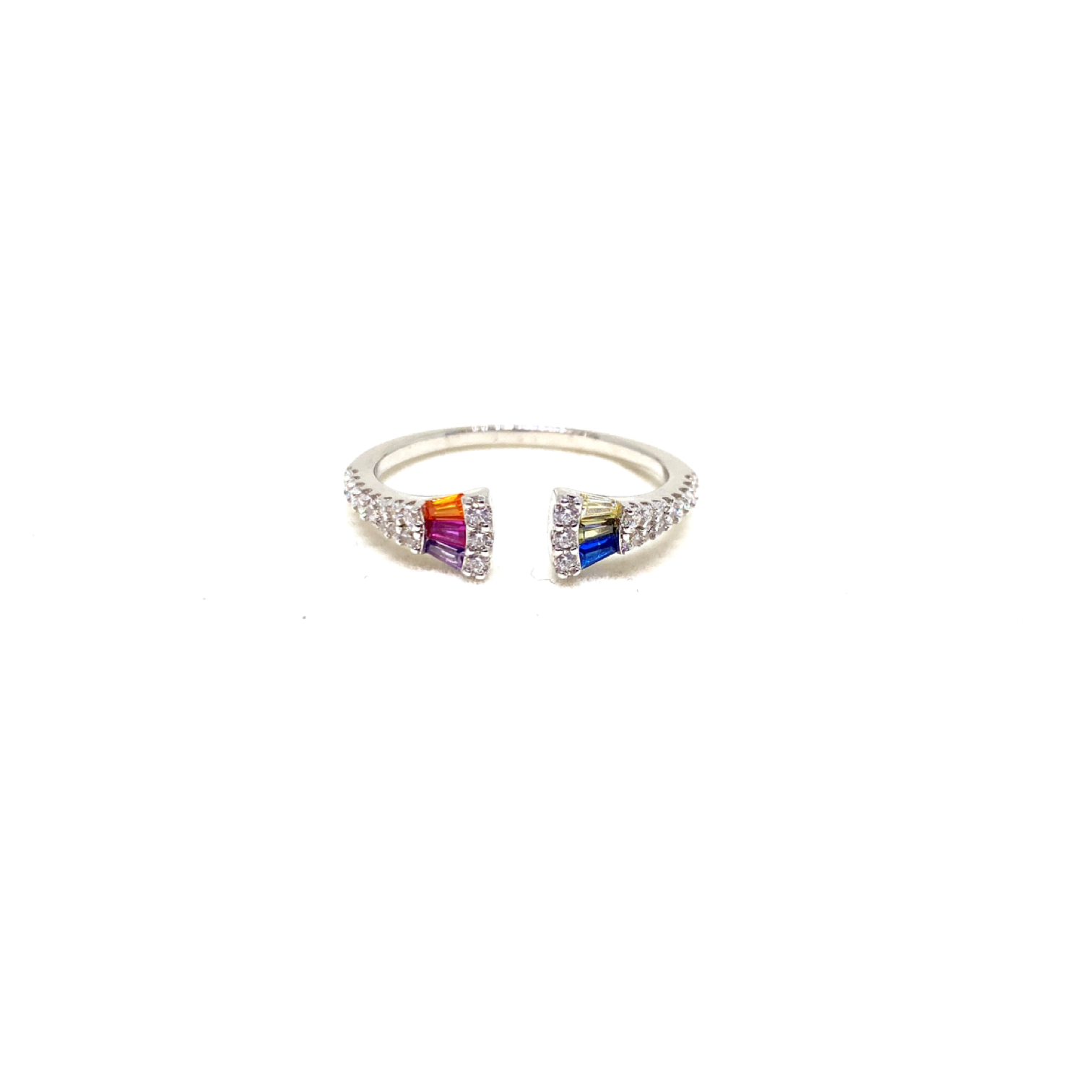 Hug Baguette Ring