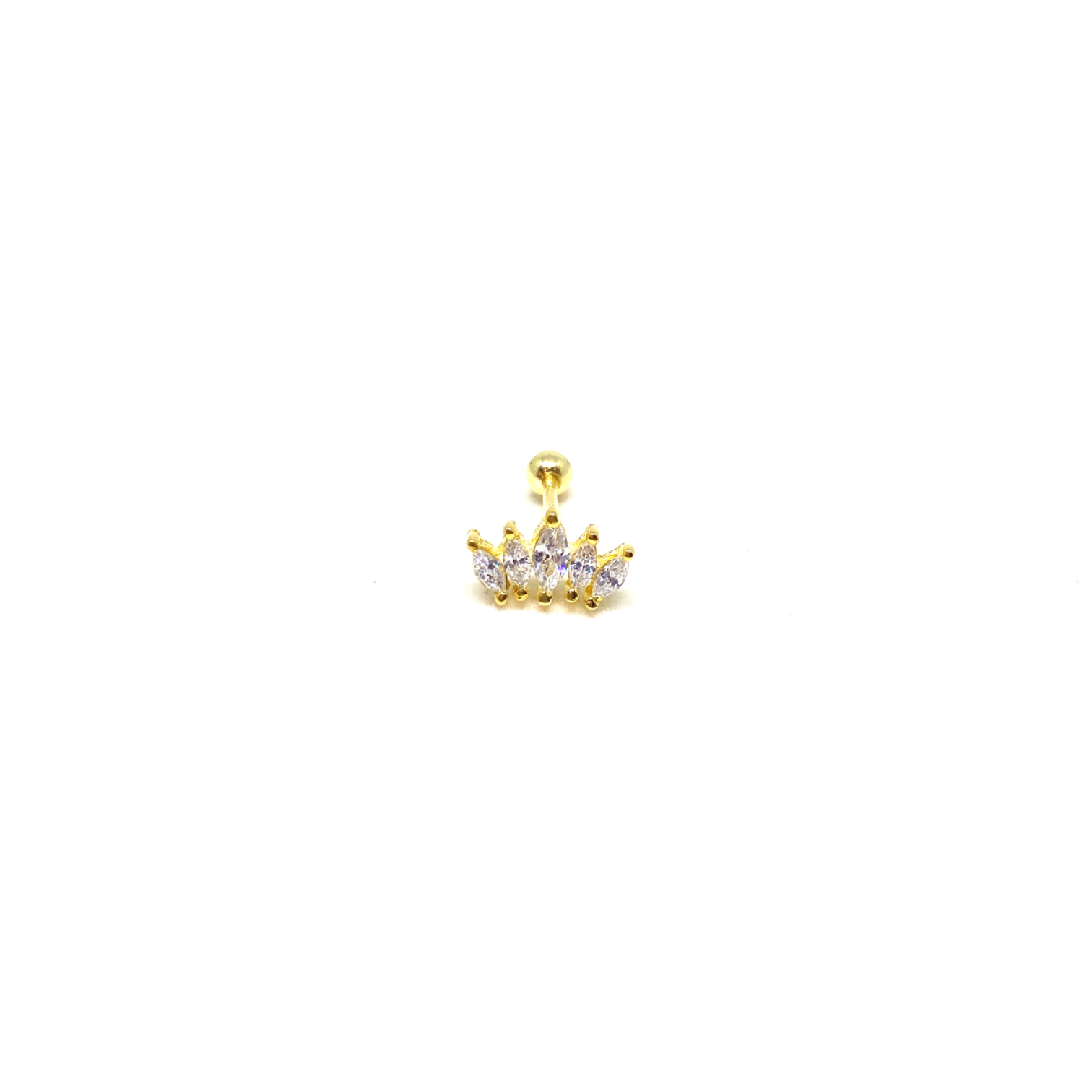 Marquise Arc Cartilage Earring