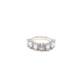 Baguette Half Eternity Ring
