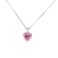 Pink Heart Necklace