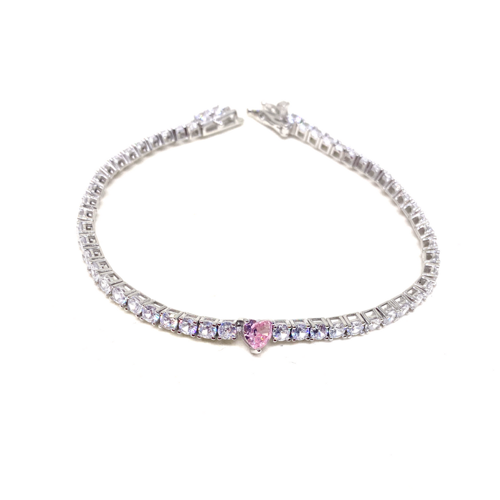 Pembe Kalpli Suyolu Bileklik