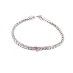 Pembe Kalpli Suyolu Bileklik