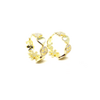 Chunky Moji Hoop Earrings