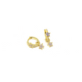 Star Mini Hoop Earrings