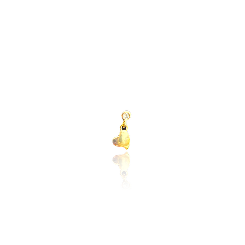 Sallantılı Kalp Piercing