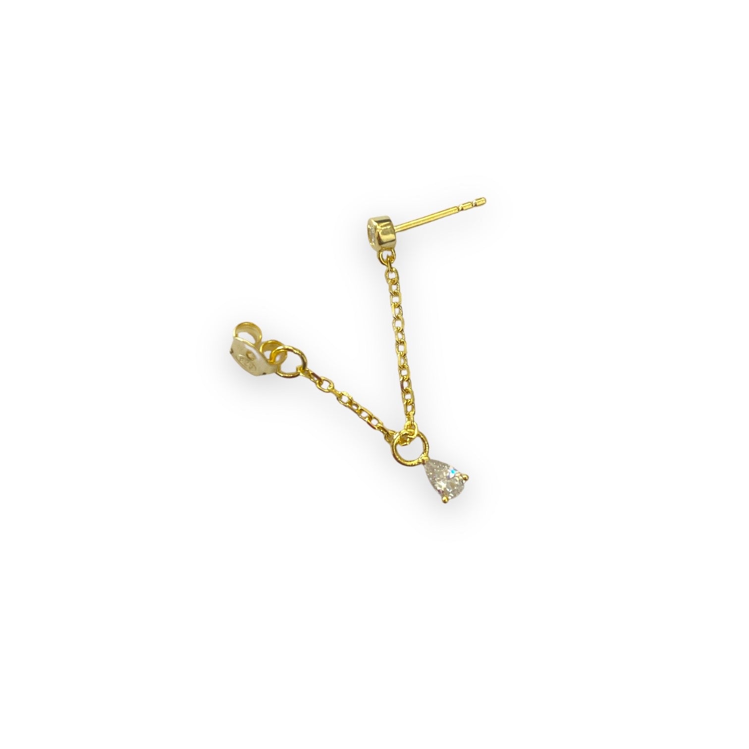 Zincirli Damla Küpe