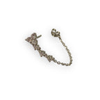 Arka Bağlantılı Üçtaş Küpe