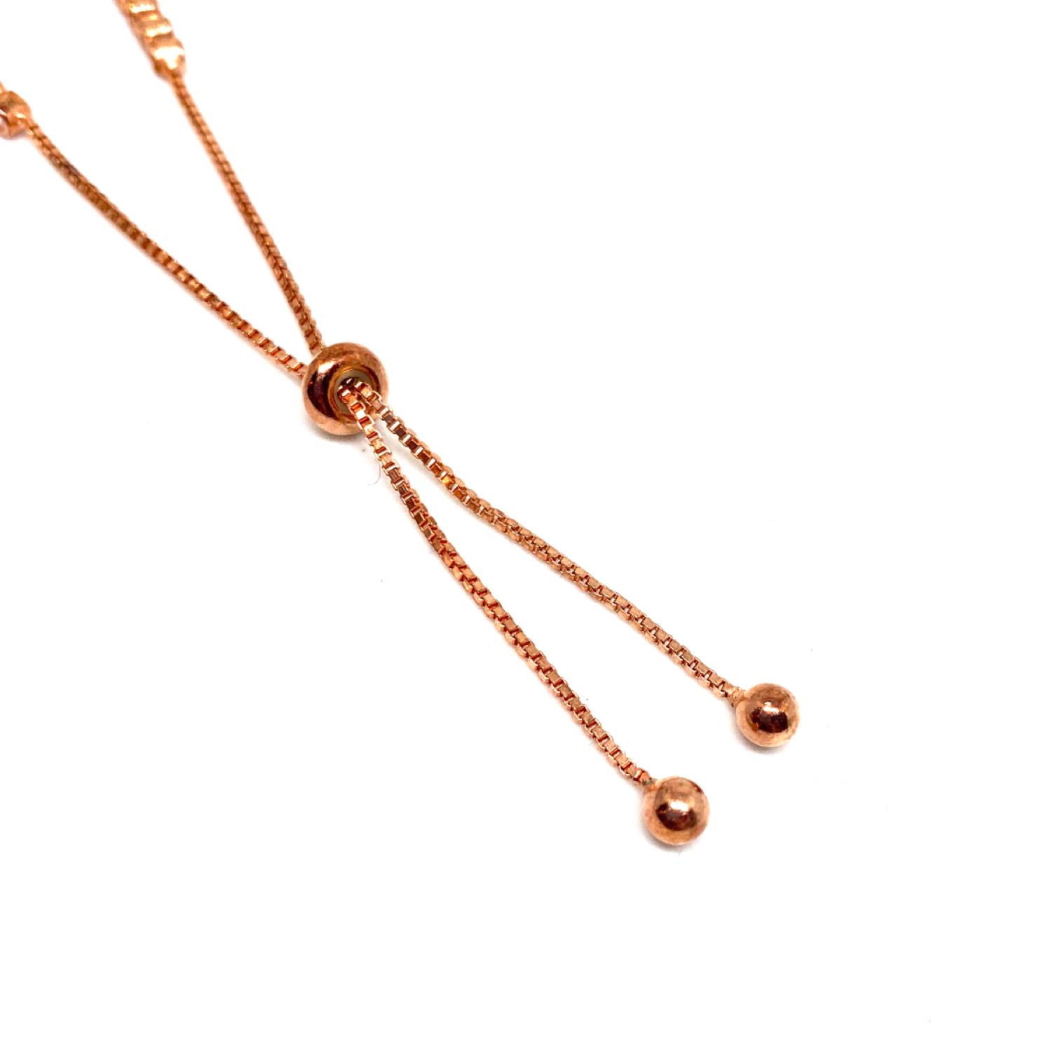 Kadın Gümüş Büyük Göz Asansörlü Bileklik imitasyon Pırlanta Görünümlü 925 ayar rose renk